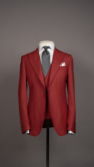 Scarlet Pure Italian Wool Suit