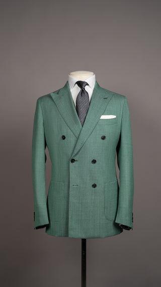 Sage DB Pure Italian Wool Suit