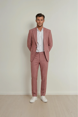 Parker Coral Peak Lapel Suit