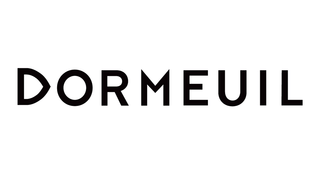 Dormeuil logo — renowned luxury fabric brand for tailored suits.
