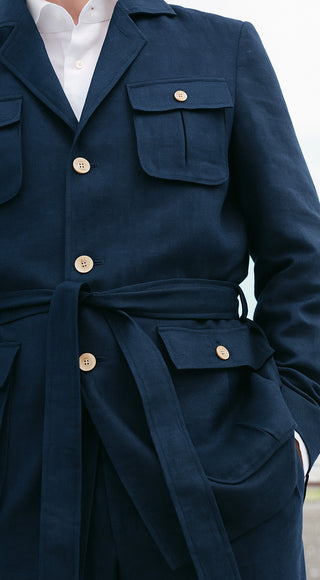 Safari beige suit – relaxed and elegant men’s tailored outfit