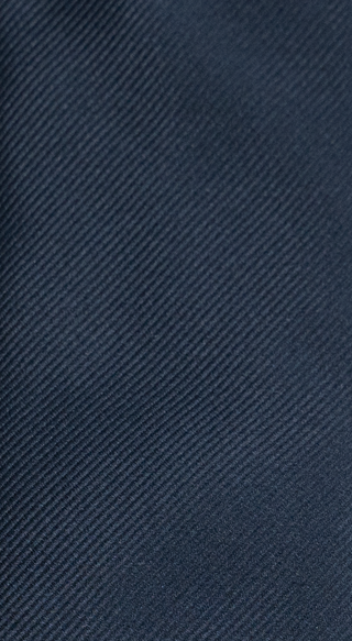 Navy twill seven-fold tie – luxury silk craftsmanship