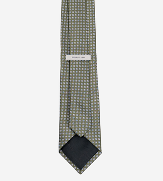 Cerruti 1881 Olive Spotted Tie